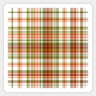 Multi Color Plaids , Tartans , Check Sticker